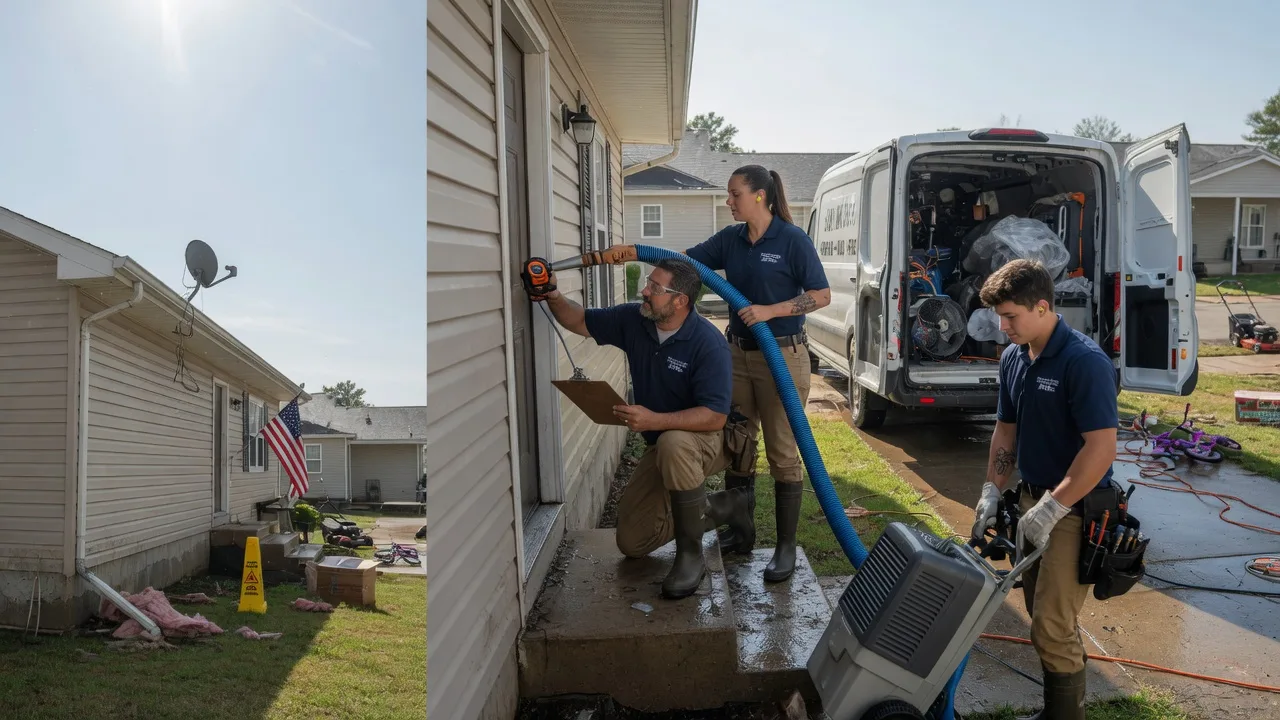 Ceiling Water Damage Restoration in Garner, IA near me